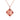 Jewelhalo Vintage Pink Crystal Pendant Necklace