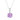 Jewelhalo Amethyst Birthstone necklace
