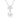 Jewelhalo Pearl Moissanite Cross Necklace