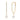 Jewelhalo Gold Baroque Pearl Earrings