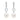 Jewelhalo Pearl Loop Tassel Earrings