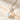 Pearl Moissanite Cross Necklace