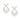 Jewelhalo Pearl X-shape Earrings
