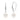 Jewelhalo Silver Pearl Drop Earrings