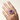 Amethyst Butterfly Triangle Ring Jewelhalo