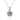 Sunflower Moissanite Pendant Necklace
