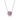 Rose Cut Amethyst Necklace