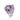 Amethyst Butterfly Triangle Ring