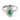 Jewelhalo Emerald Halo Oval Ring