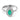 Emerald Halo Oval Ring
