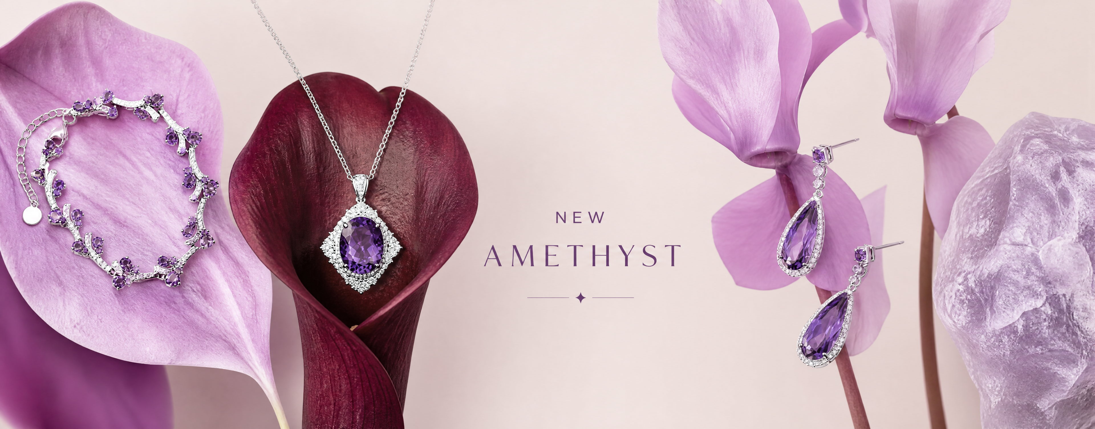 Jewelhalo Amethyst Jewelry New Arrival 