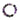 Jewelhalo Natural Amethyst Lucky Bead Bracelet