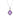 Amethyst Oval Pendant Necklace