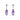 Amethyst Drop Earrings