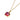 Jewelhalo Garnet Birthstone Necklace