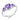 Jewelhalo Amethyst Heart Wedding Ring