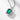 Jewelhalo Vintage Emerald Cut Sterling Silver Necklace