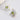 Jewelhalo Daisy Peridot Stud Earrings