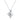 Jewelhalo Sterling Silver Rose and Heart Necklace