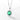 Jewelhalo Antique Oval Emerald Sterling Silver Necklace