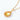 Jewelhalo Citrine Flower Pendant Necklace