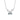 Moissanite Butterfly Pendant Necklace