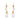 Jewelhalo Rock Crystal and Moonstone Earrings