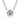 Round Four-Claw Moissanite Necklace