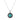 Vintage Turquoise Round Necklace