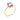 Amethyst Wave Ring