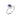 Jewelhalo Sterling Silver Sapphire Engagement Ring