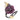 Rhodolite Garnet Rose Ring