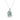 Moss Agate Snake Necklace