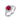 Jewelhalo Sunflower Ruby Wedding Ring