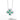 Jewelhalo Four Leaf Clover Emerald Sterling Silver Necklace