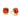 Jewelhalo Garnet Stud Earrings