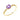 Amethyst Cushion Cut Ring