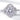 Jewelhalo Sterling Silver Flower Engagement Ring