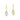 Jewelhalo Opal Oval Drop Earrings