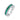 Jewelhalo Emerald Band Sterling Silver Ring