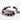 Jewelhalo Natural Amethyst Lucky Bead Bracelet