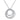 Four Ring Circle Pendant Necklace