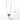 Jewelhalo Emerald Green Sterling Silver Necklace