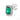 Jewelhalo Sterling Silver Emerald Earrings