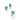 Jewelhalo Sterling Silver Emerald Earrings